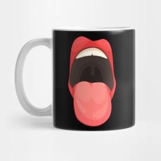 Mouth kiss Mug